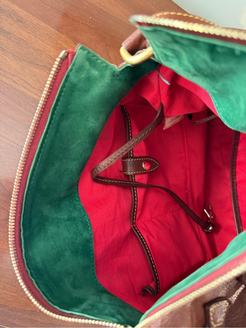🤎 Dooney & Bourke OG Florentine Satchel // Chestnut 🤎 - Picture 13 of 16